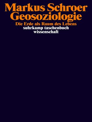cover image of Geosoziologie